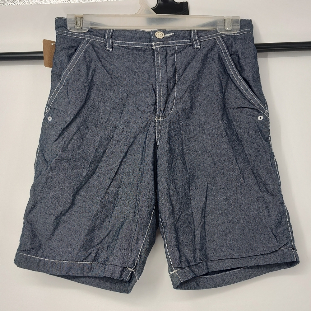 GAP Kids Speed Dry Blue Mesh Lined Shorts Size Boys 14 Regular